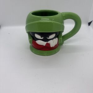 Looney Tunes Marvin The Martian Coffee Mug 3D 1996 Warner Brothers